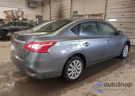 2019 Nissan Sentra S из США, поврежденный, VIN 3N1AB7AP2KY258518
